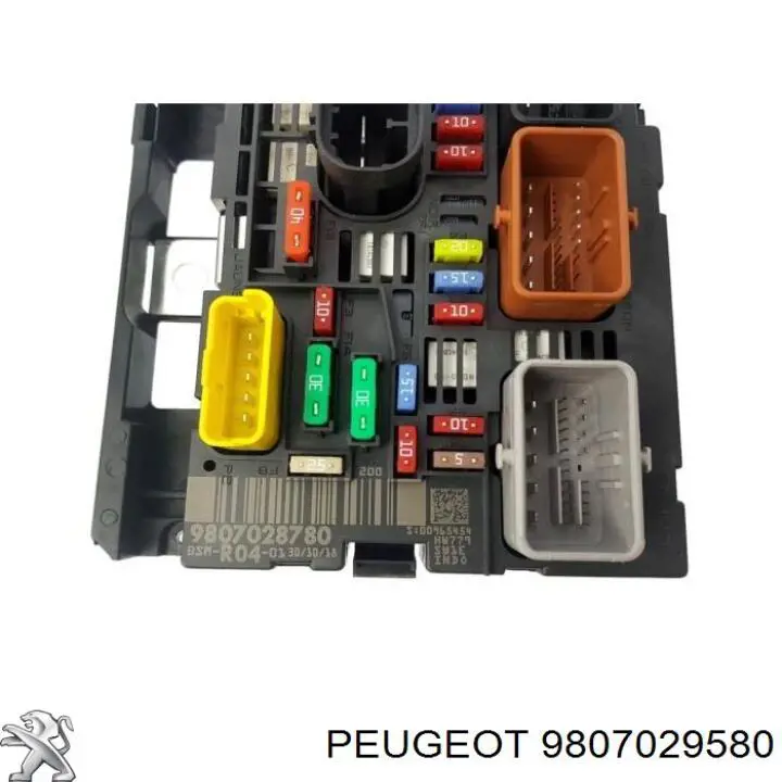 Unidade de dispositivos de segurança 9807028680 Fiat/Alfa/Lancia