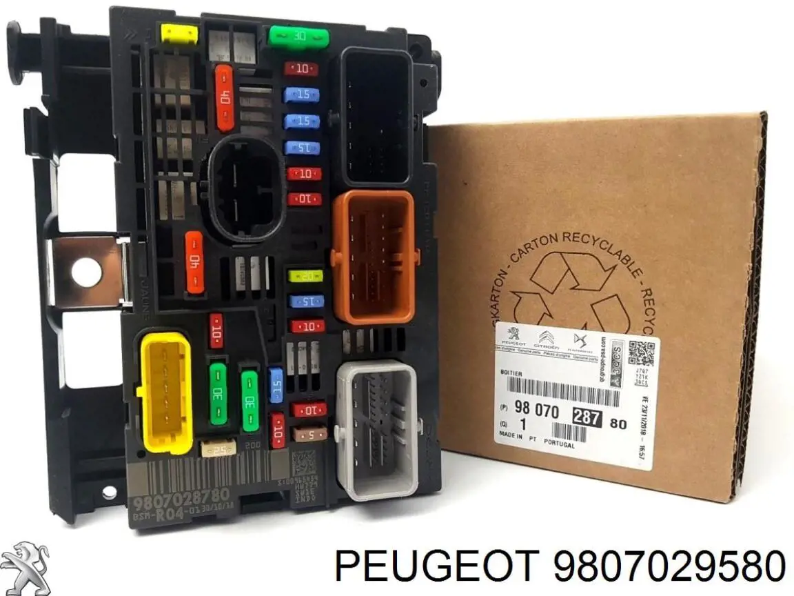 Unidade de dispositivos de segurança 9807028680 Fiat/Alfa/Lancia