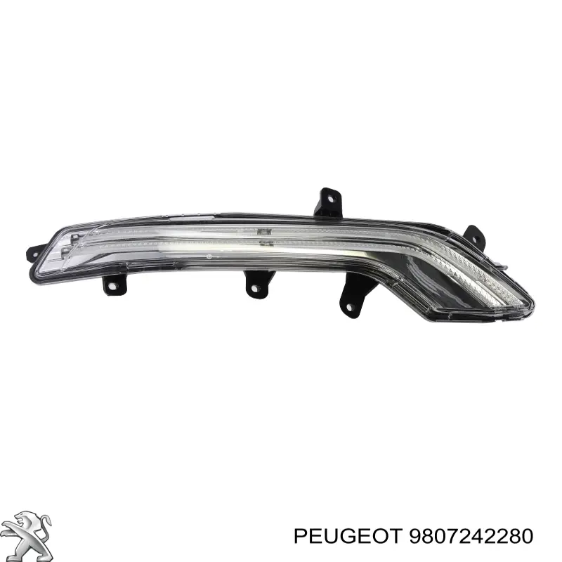 Luzes máximas direitas 9807242280 Peugeot/Citroen