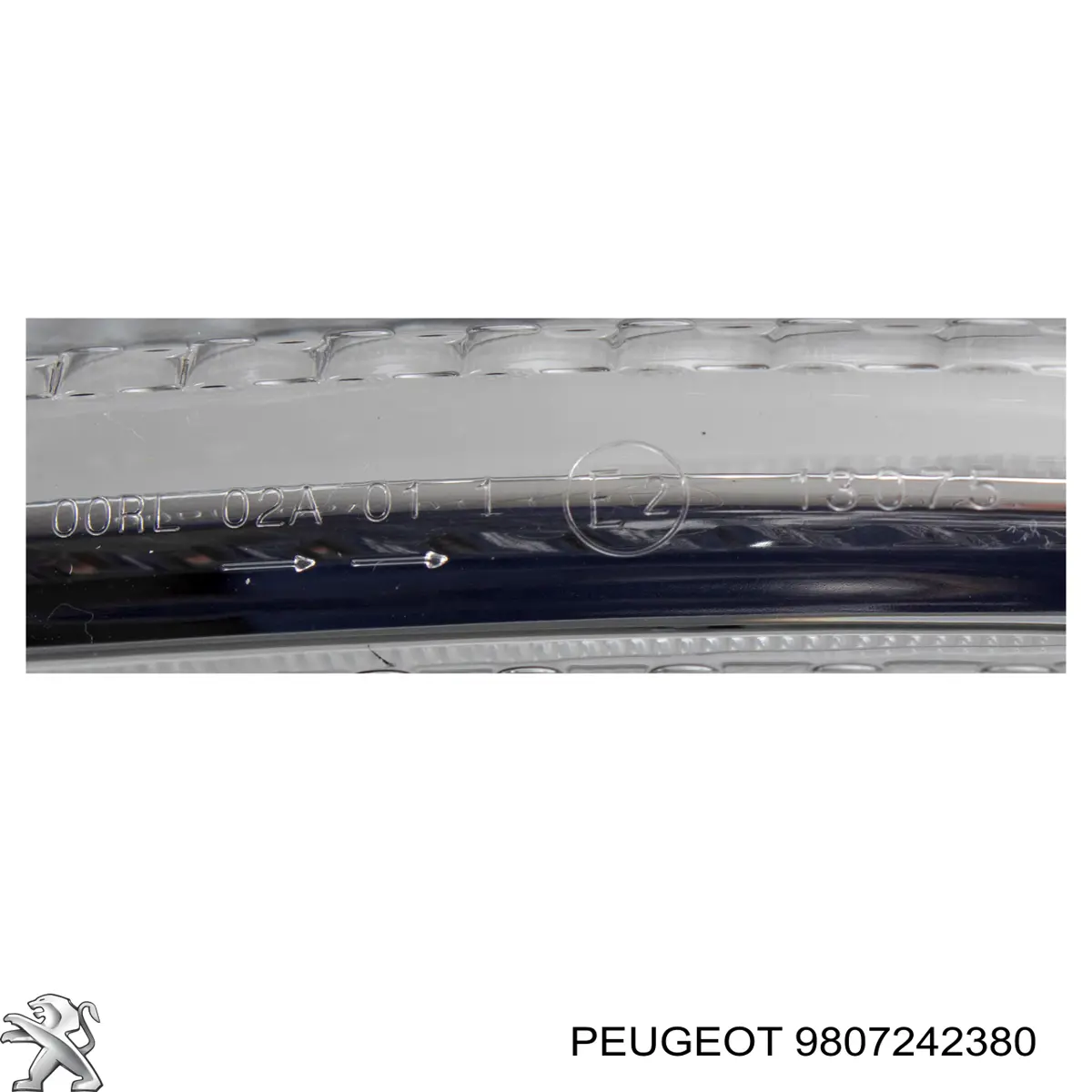 Luzes máximas esquerdas 9807242380 Peugeot/Citroen