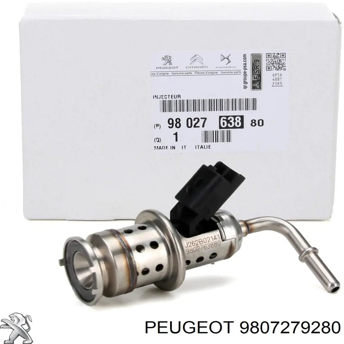 9807279280 Peugeot/Citroen Vedante dianteiro de filtro de partículas diesel