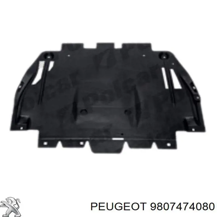  Proteção de motor, de panela (da seção de motor) Citroen C5 III sedan (RD) (2008 - 2017) III