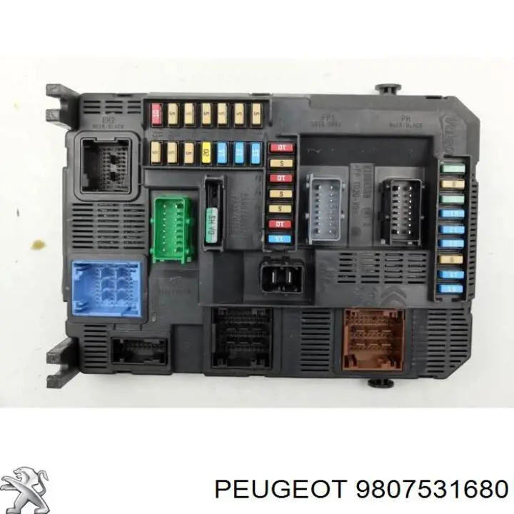 9807531680 Peugeot/Citroen Unidade de dispositivos de segurança