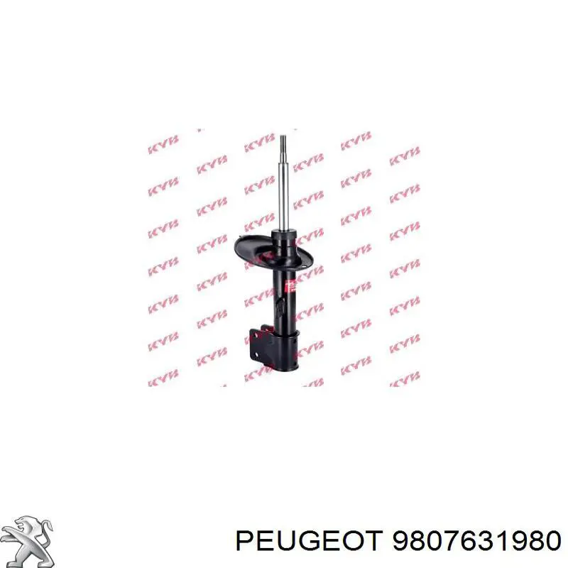 Amortecedor dianteiro esquerdo Peugeot/Citroen 9807631980 preço, a partir de 91,47 USD