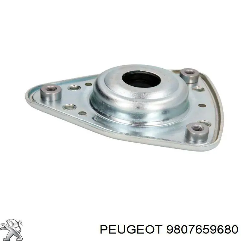 9807659680 Peugeot/Citroen Pára-choque (grade de proteção) de amortecedor dianteiro