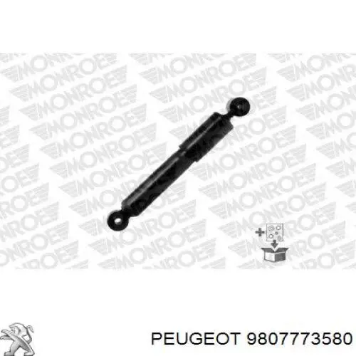 9807773580 Peugeot/Citroen Amortecedor traseiro