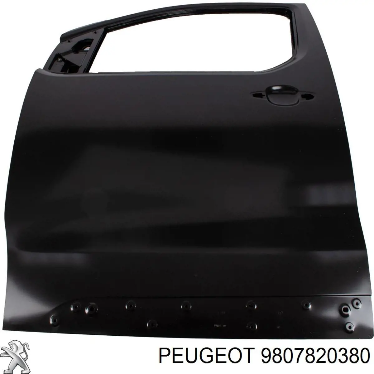 Porta dianteira direita Peugeot/Citroen 9807820380