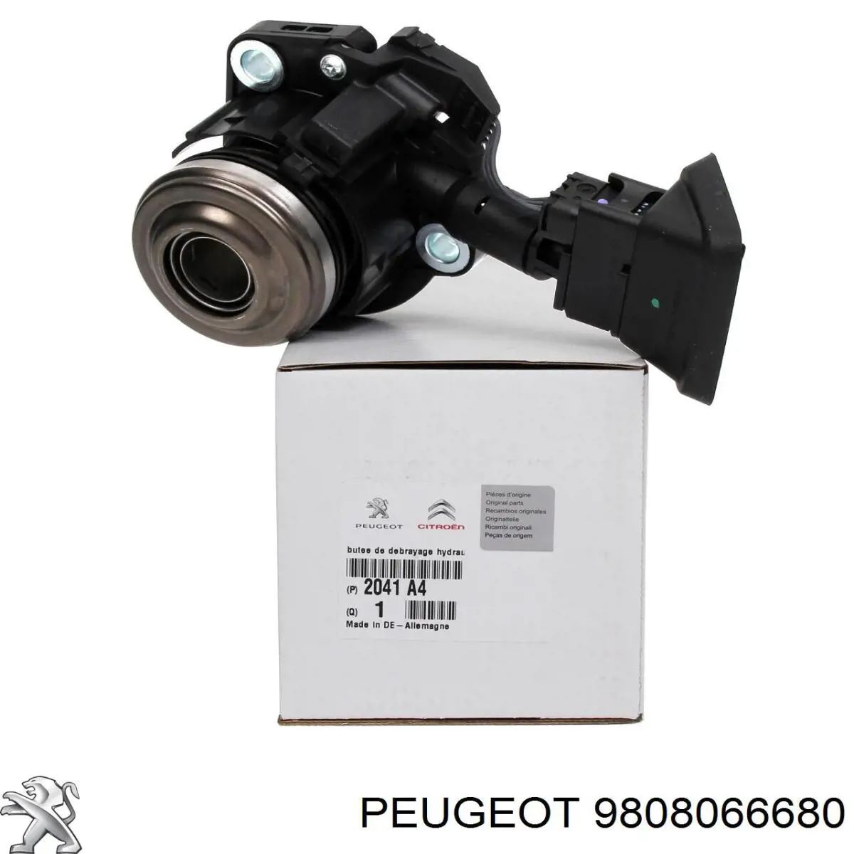 Cilindro de trabalho de embraiagem 9808066680 Peugeot/Citroen