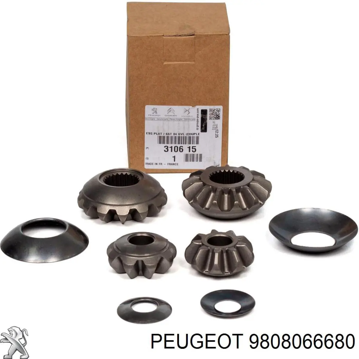 Cilindro de trabalho de embraiagem Peugeot/Citroen 9808066680