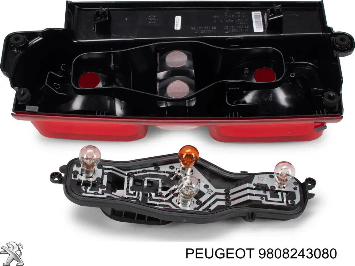 9808243080 Peugeot/Citroen Lanterna traseira direita