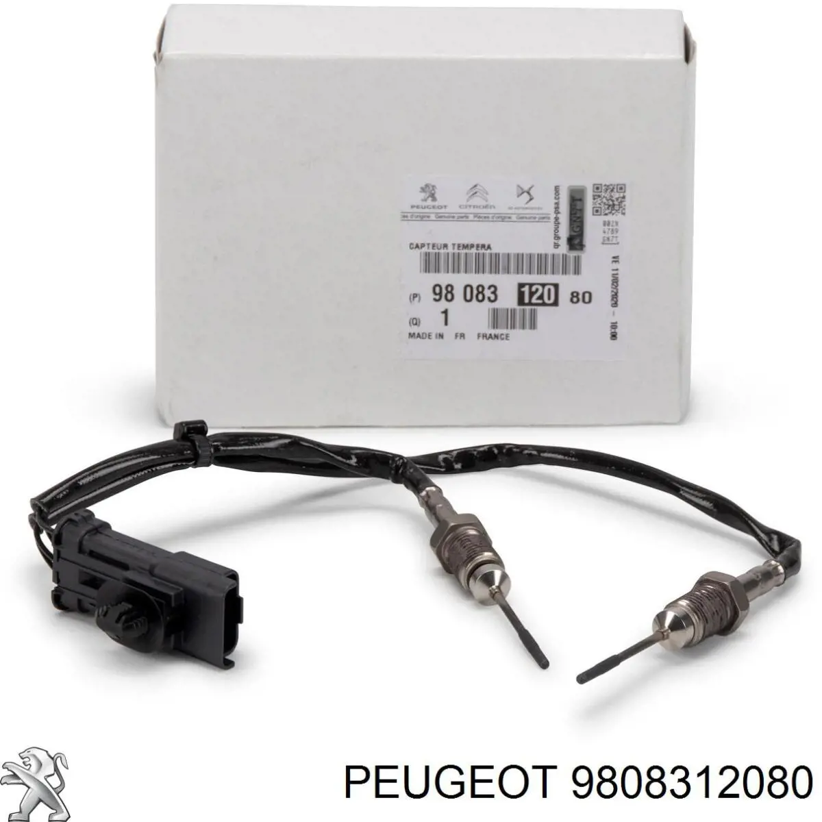 822265 Sidat Sensor de temperatura dos gases de escape (GE), até o catalisador