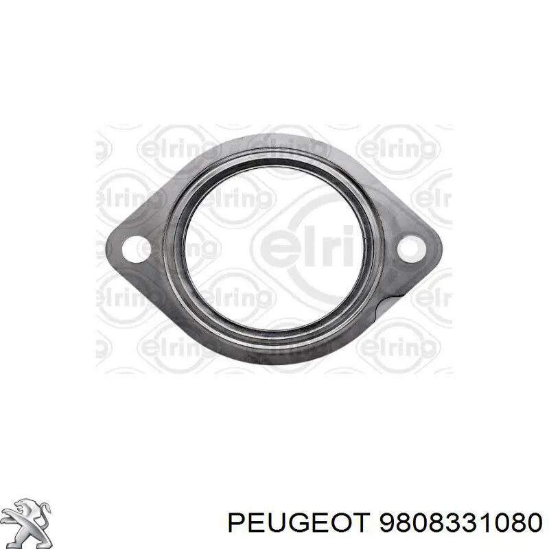 Vedante traseiro de catalisador Peugeot/Citroen 9827452680