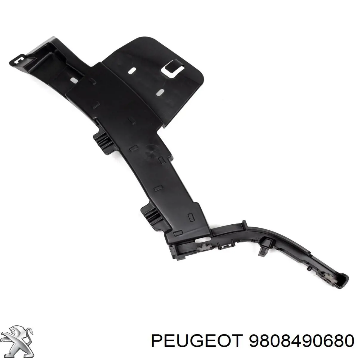 9808490680 Peugeot/Citroen Consola central do pára-choque dianteiro