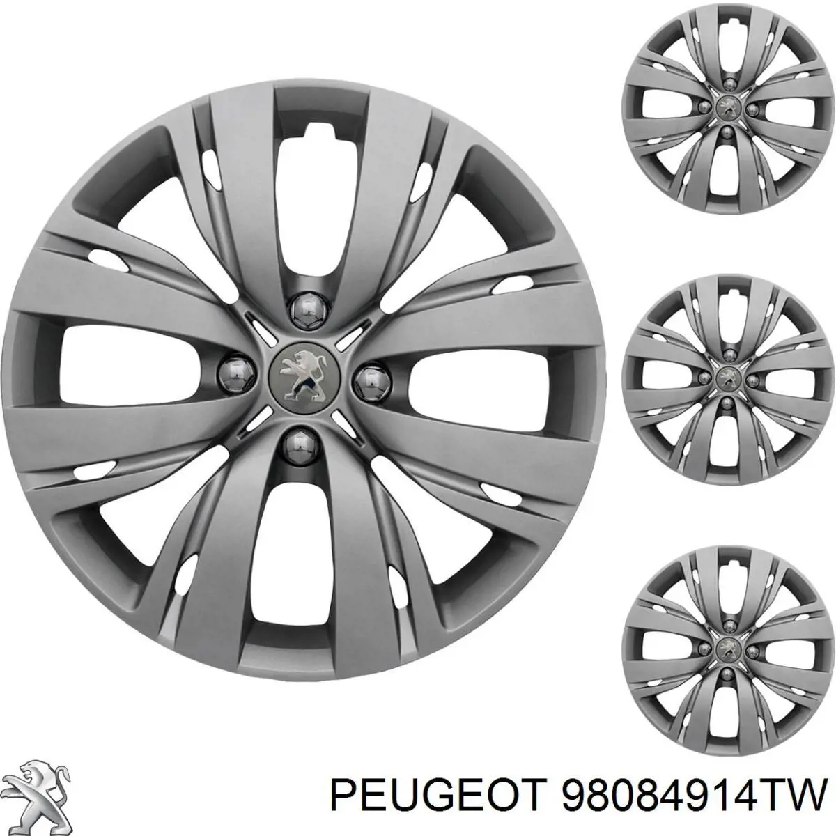 Coberta de disco de roda Peugeot/Citroen 98084914TW preço, a partir de 54,83 USD