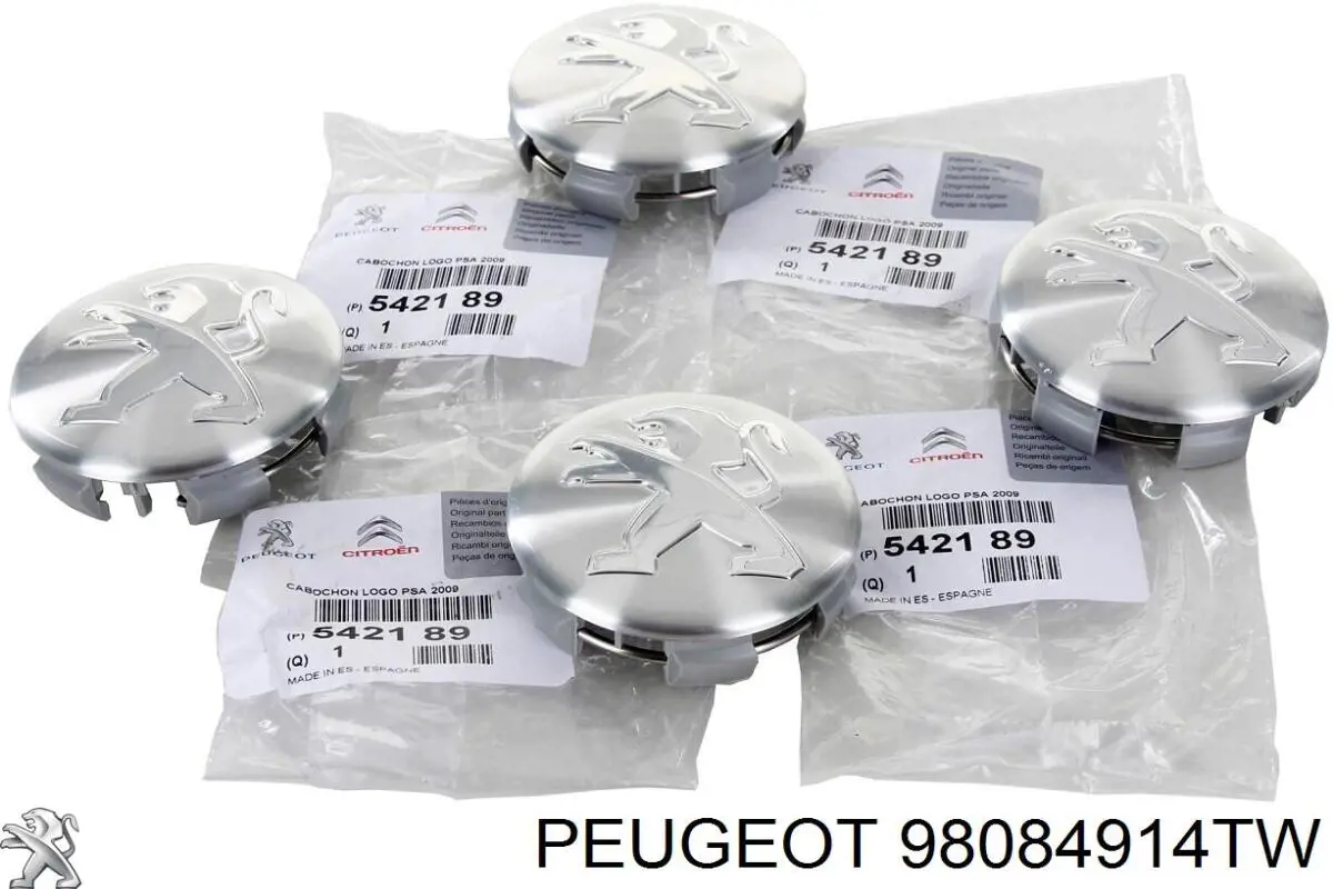 98084914TW Peugeot/Citroen Coberta de disco de roda