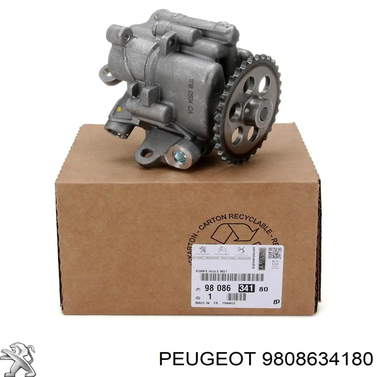 Bomba de óleo Peugeot/Citroen 9808634180 preço, a partir de 182,84 USD