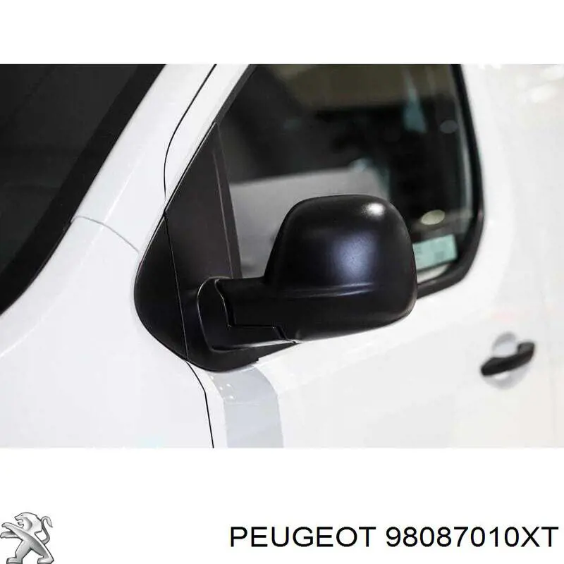 Espelho de retrovisão esquerdo Peugeot/Citroen 98087010XT