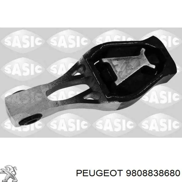 9808838680 Peugeot/Citroen Coxim (suporte) dianteiro de motor