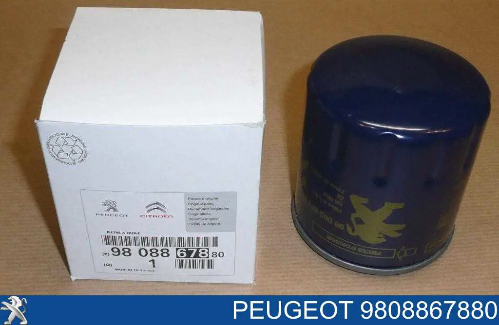 Compre 9808867880 Peugeot/Citroen Filtro de óleo