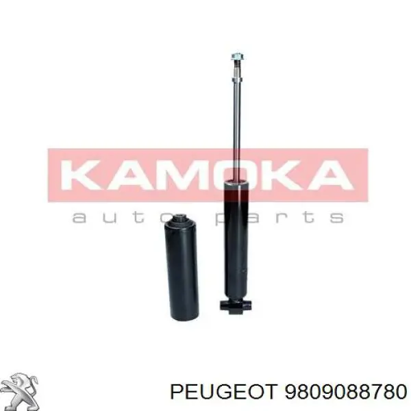 Compre 9809088780 Peugeot/Citroen Amortecedor traseiro