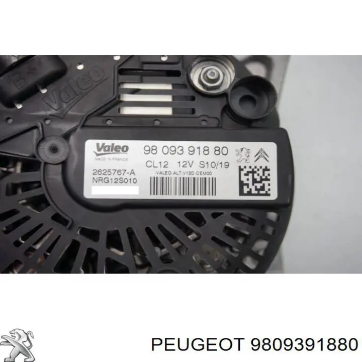 Gerador Peugeot/Citroen 9809391880 preço, a partir de 59,59 USD