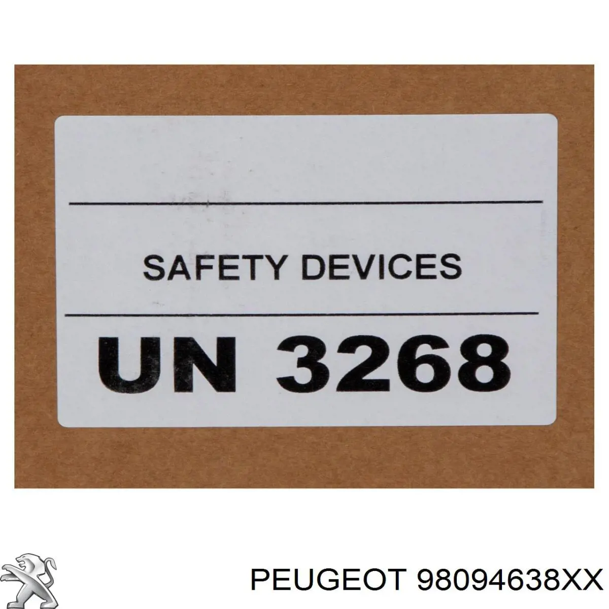 95526295 Peugeot/Citroen Correia de segurança dianteira direita