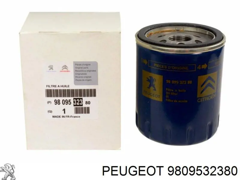 Compre 9809532380 Peugeot/Citroen Filtro de óleo