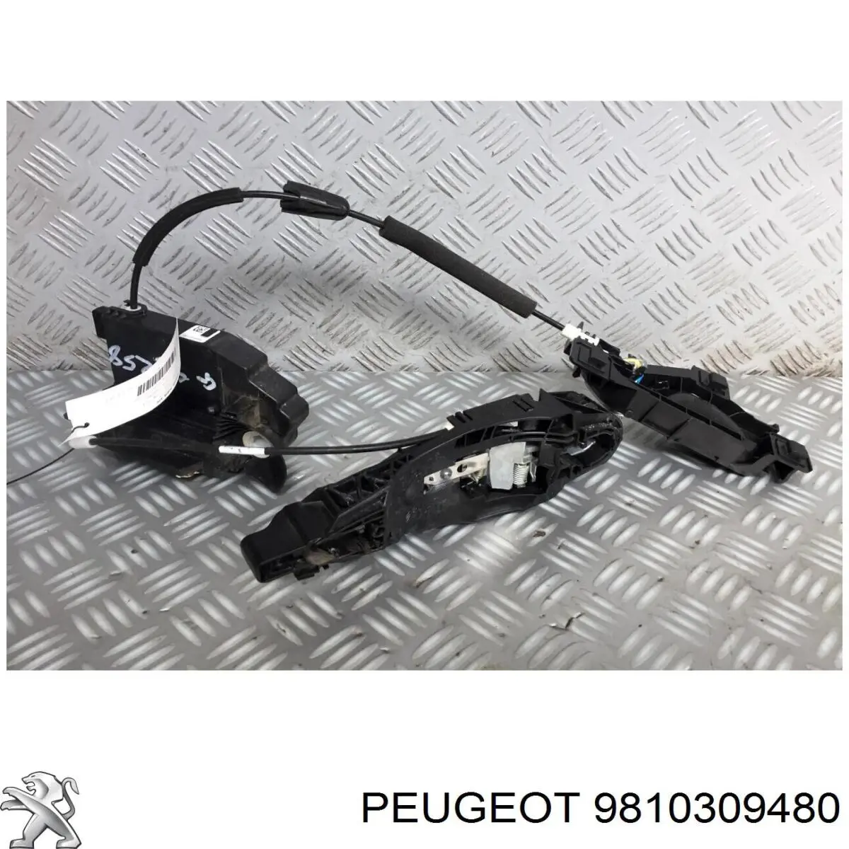Compre 9810309480 Peugeot/Citroen Fecho da porta dianteira esquerda