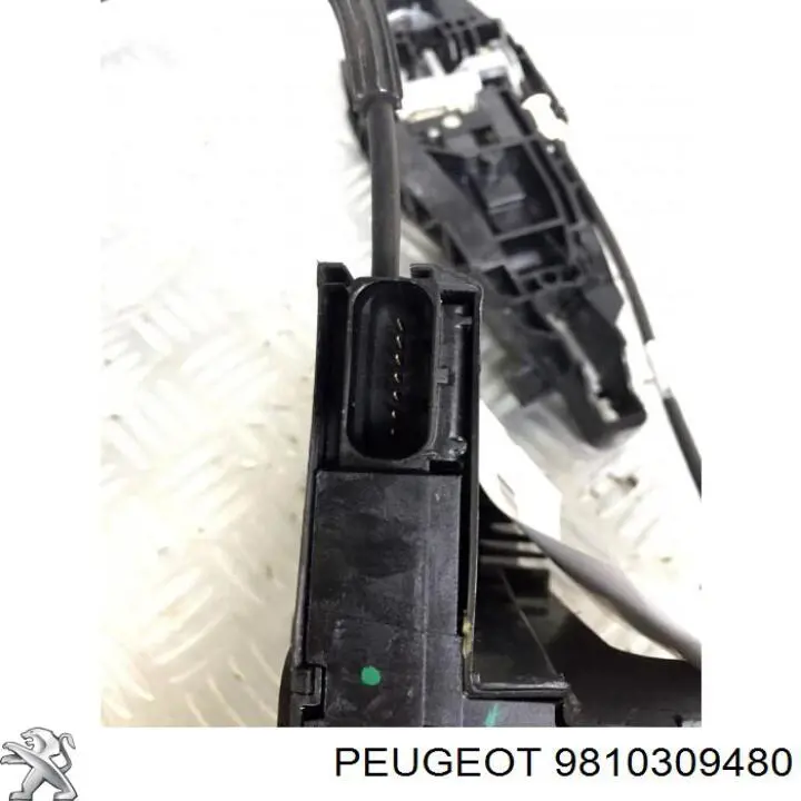 9810309480 Peugeot/Citroen Fecho da porta dianteira esquerda