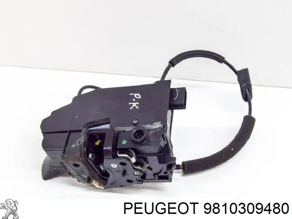 9810309480 Peugeot/Citroen Fecho da porta dianteira esquerda