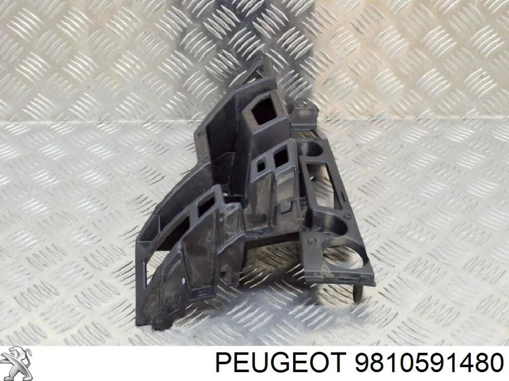 9810591480 Peugeot/Citroen Consola direita do pára-choque traseiro