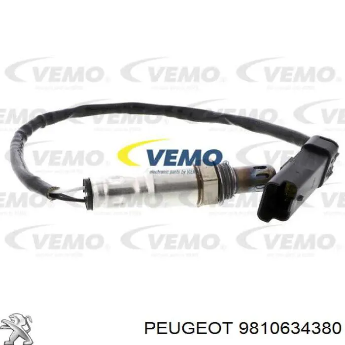 Sonda lambda, sensor de oxigênio Peugeot/Citroen 9810634380