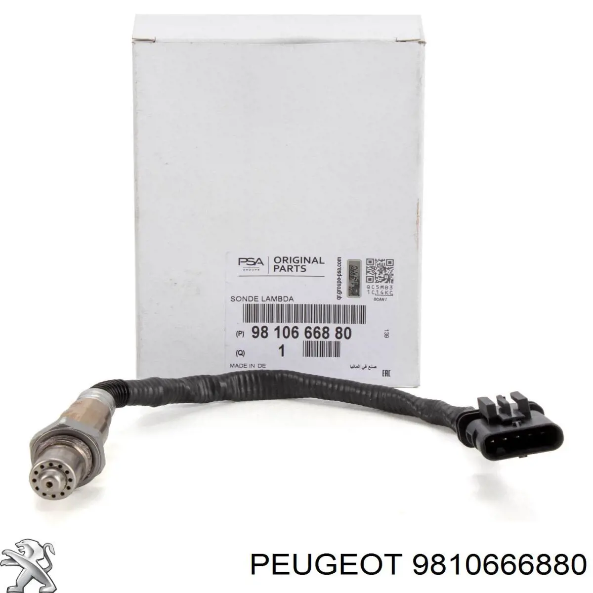 9810666880 Opel Sonda lambda, sensor de oxigênio até o catalisador