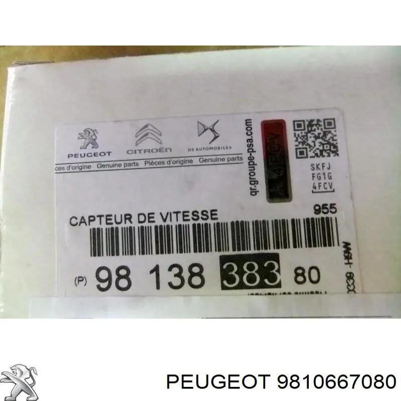 Compre 9810667080 Peugeot/Citroen Sonda lambda, sensor de oxigênio depois de catalisador