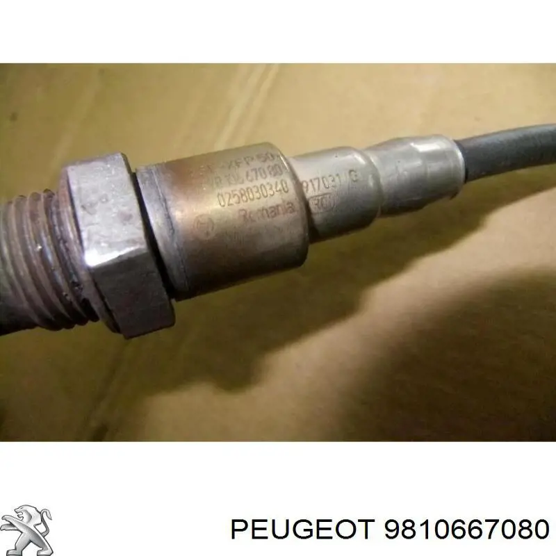 Compre 9810667080 Peugeot/Citroen Sonda lambda, sensor de oxigênio depois de catalisador