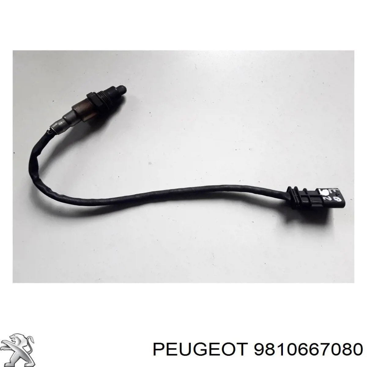 Sonda lambda, sensor de oxigênio depois de catalisador 9810667080 Peugeot/Citroen