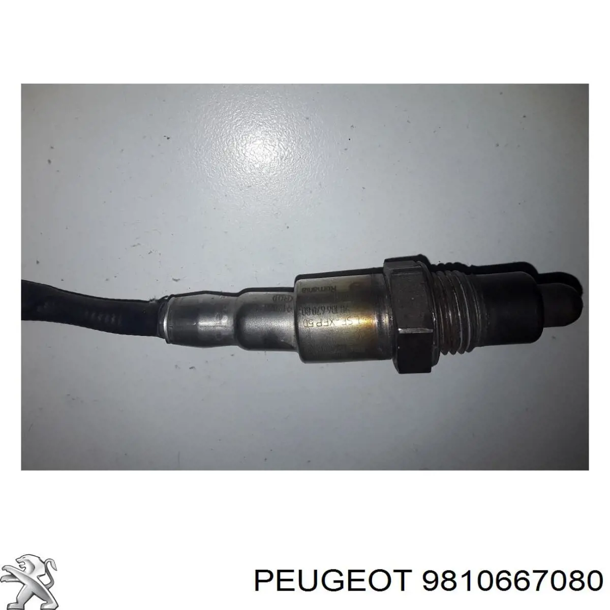 Sonda lambda, sensor de oxigênio depois de catalisador 9810667080 Peugeot/Citroen