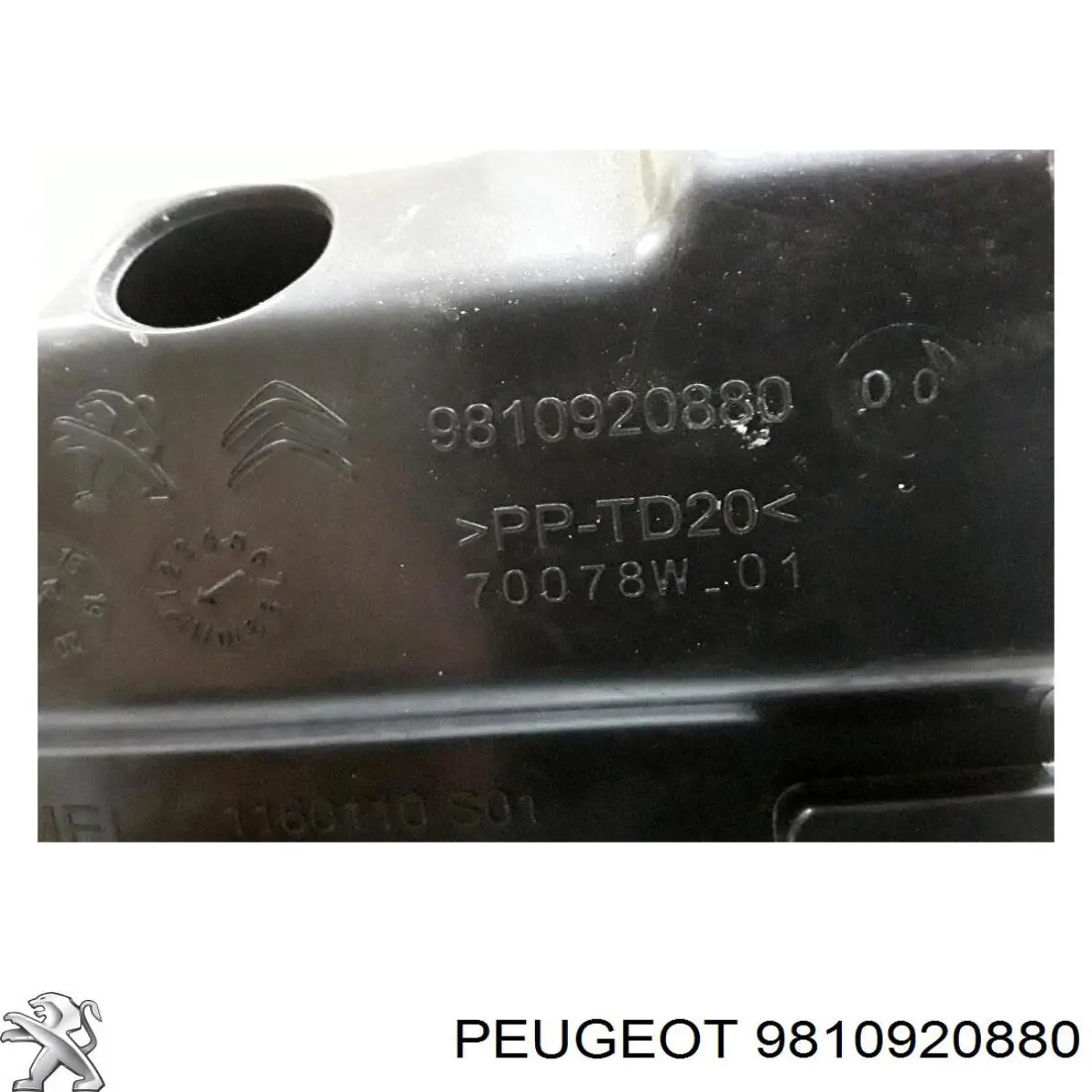 Ressonador de filtro de ar Peugeot/Citroen 9810920880 preço, a partir de 79,03 USD