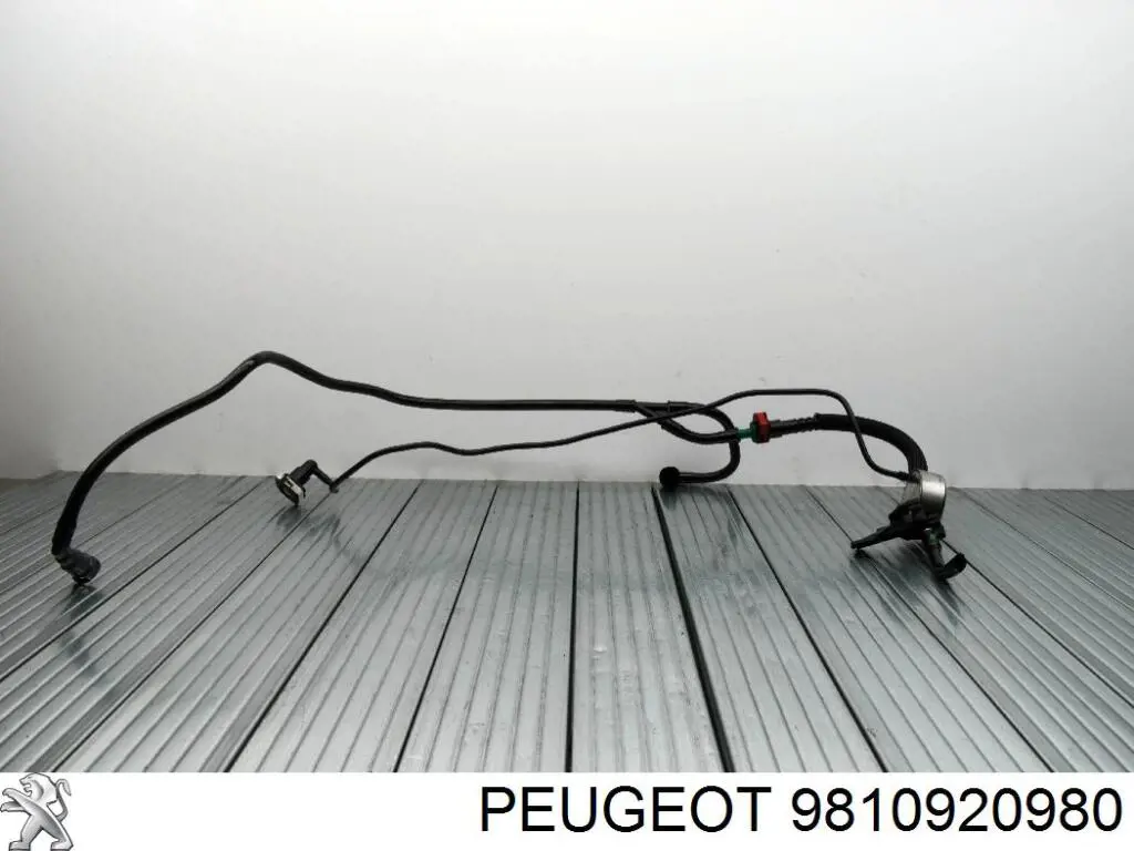 9810920980 Peugeot/Citroen Cano derivado de ar, entrada de filtro de ar