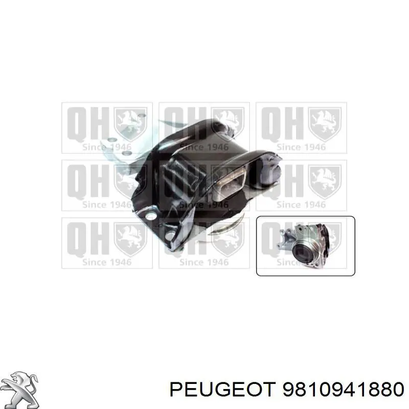 Coxim (suporte) dianteiro de motor Peugeot/Citroen 9810941880 preço, a partir de 32,01 USD
