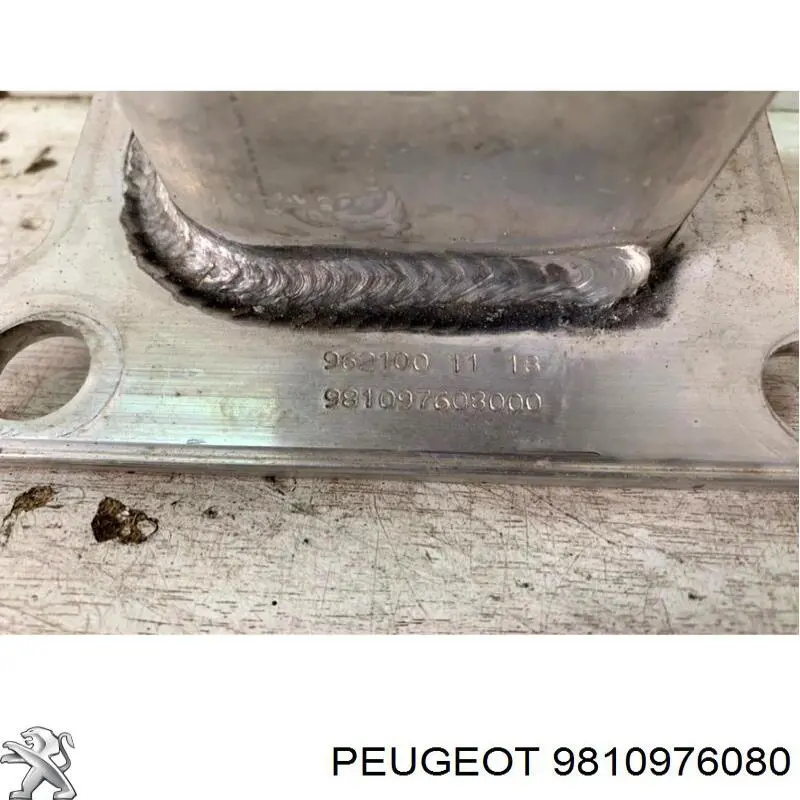 9810976080 Peugeot/Citroen Reforçador do pára-choque dianteiro