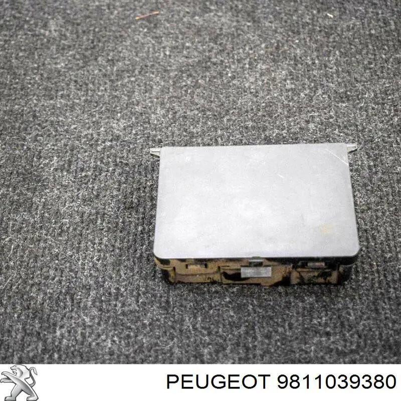 9811039380 Peugeot/Citroen Módulo de direção (Centralina eletrônica) de climatização