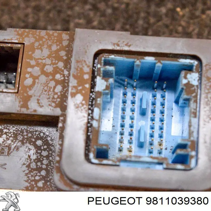 Módulo de direção (Centralina eletrônica) de climatização 9811039380 Peugeot/Citroen
