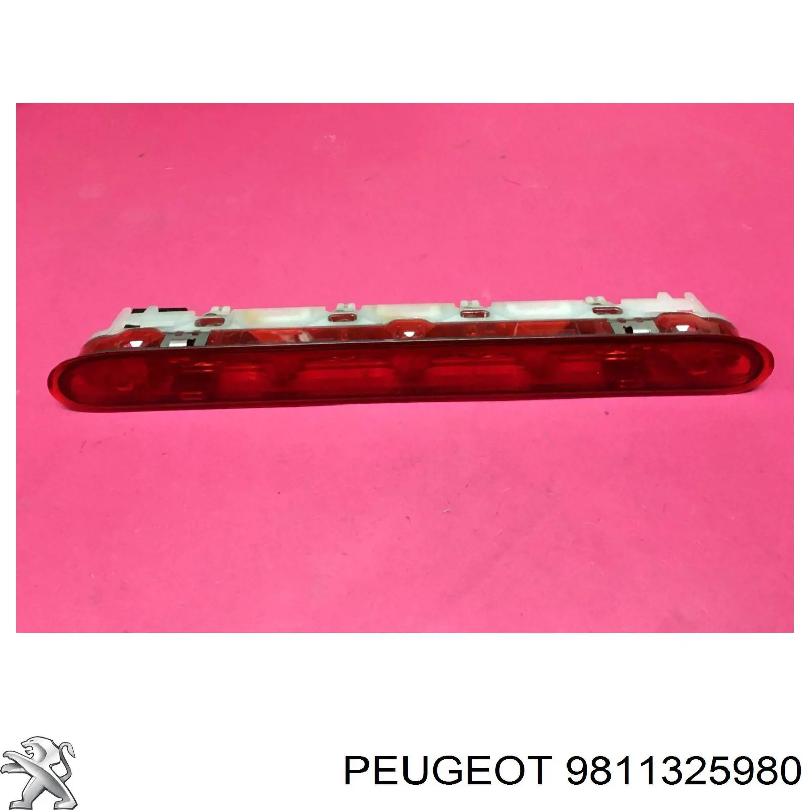 9811325980 Peugeot/Citroen Sinal de parada traseiro adicional