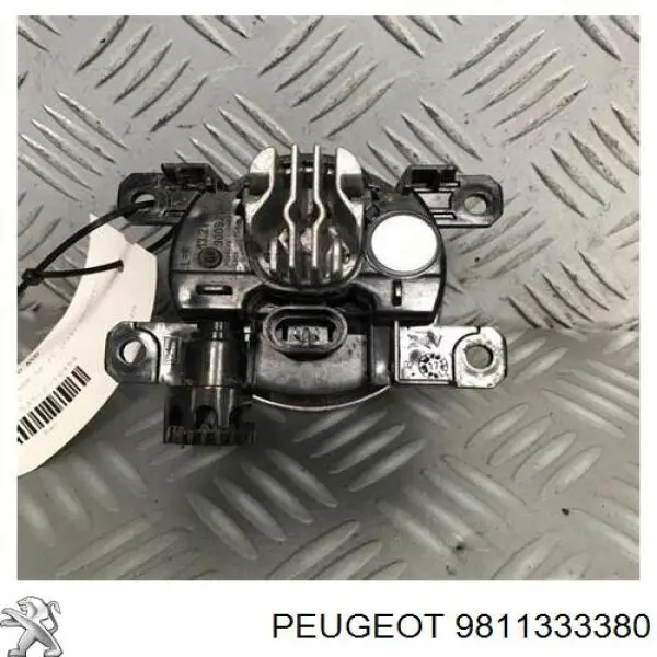 Luzes de nevoeiro esquerdas/direitas 9807432580 Peugeot/Citroen