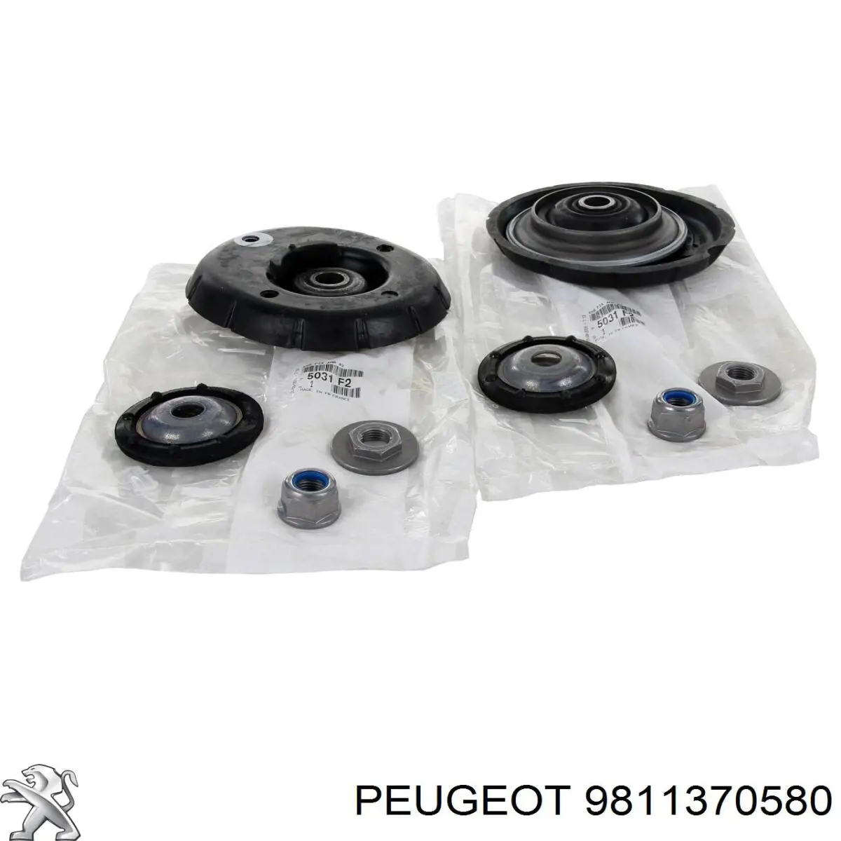 9811370580 Peugeot/Citroen Suporte de amortecedor dianteiro