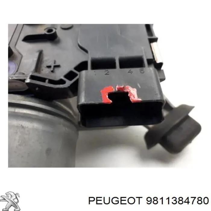 9811384780 Peugeot/Citroen Sensor de fluxo (consumo) de ar, medidor de consumo M.A.F. - (Mass Airflow)