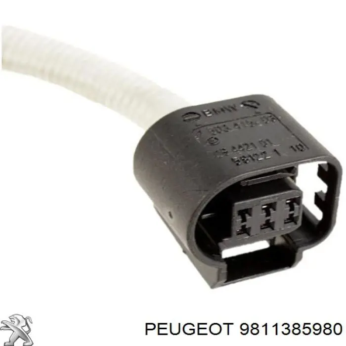9811385980 Peugeot/Citroen Sonda lambda, sensor de oxigênio até o catalisador
