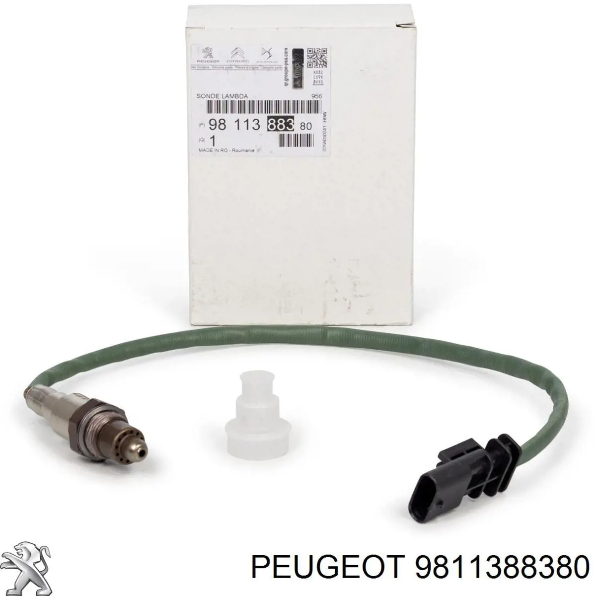 9811388380 Peugeot/Citroen Sonda lambda, sensor de oxigênio depois de catalisador