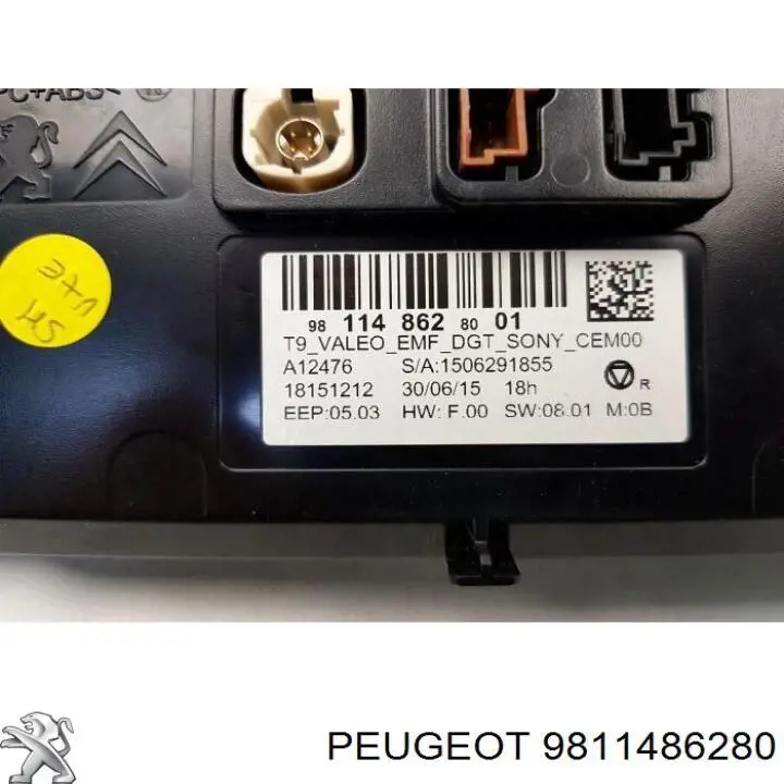 9811486280 Peugeot/Citroen Mostrador multifuncional